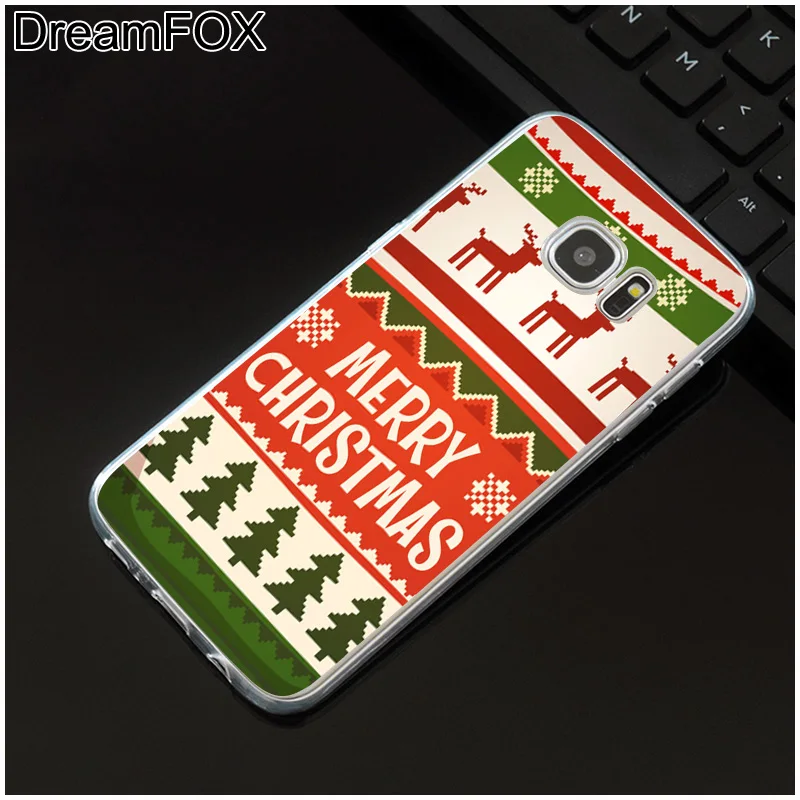 DREAMFOX M316 Christmas Soft TPU Silicone Case Cover For Samsung Galaxy Note S 7 8 9 10 10e 11 11e Lite Edge Plus |