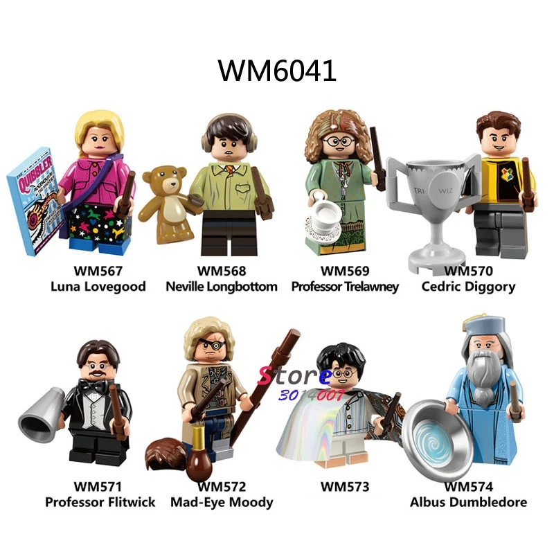 10Set-WM567-574 10 комплектов, Волшебная серия из фильма 4, Властелин колец, Игра престолов, фигурки, строительные блоки, игрушка, модель, кубики для детей - Цвет: 10Set-WM567-574