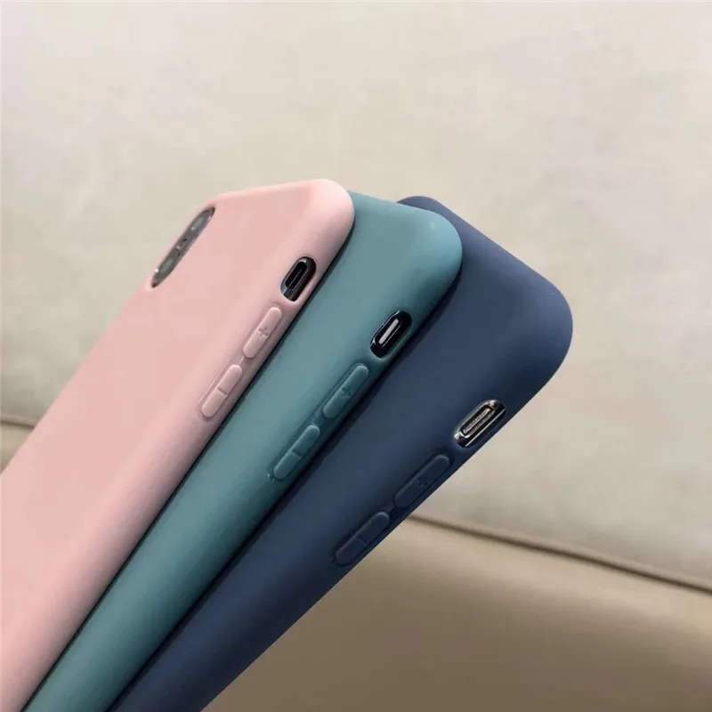 Ультратонкие однотонные Чехлы зеленого цвета для телефона Huawei Nova 3 2S Mate 20 10 Pro Honor 9