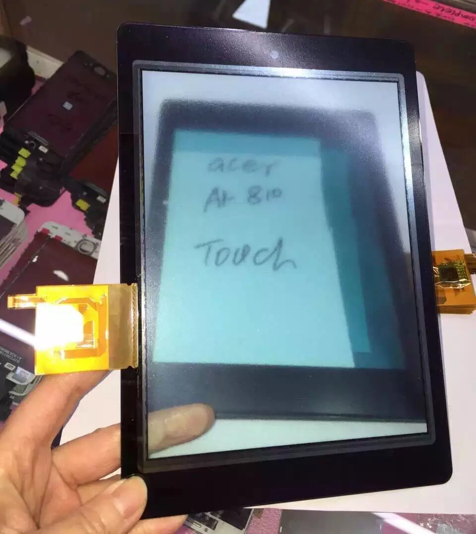 Проверенное стекло для сенсорного экрана планшета Acer Iconia Tab A1 810 Бесплатная