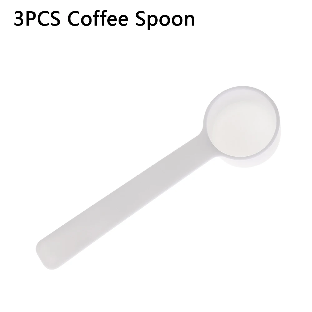 3PCS Coffee Spoon 1/комплект одежды из 4 предметов, новая практический Прозрачный многоразового Кофе капсулы ложка чашки многоразовый фильтр для combinacapsule Nescafe Кофе посуда - Цвет: 3PCS Coffee Spoon