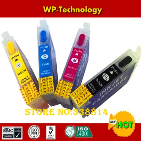 Заполняемые чернила для картриджей T1711 T1714 подходит Epson xp 103 203 207 303 306 403 с чипом