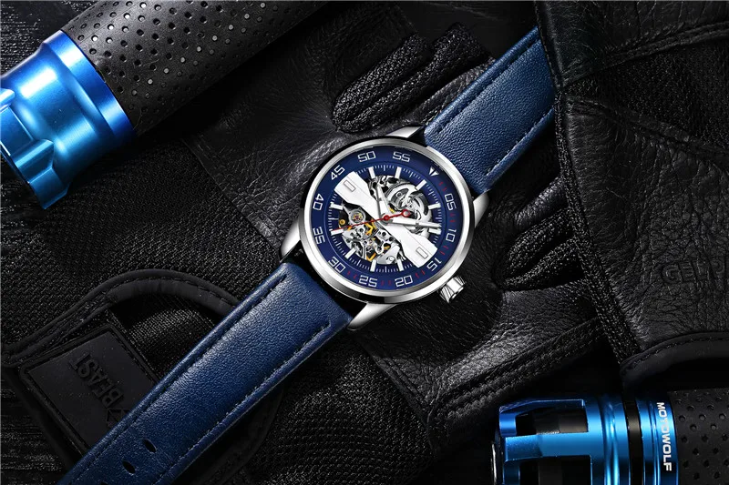 OCHSTIN спортивные дизайнерские часы мужские часы Топ бренд класса люкс Montre Homme Часы Мужские автоматические часы с скелетом