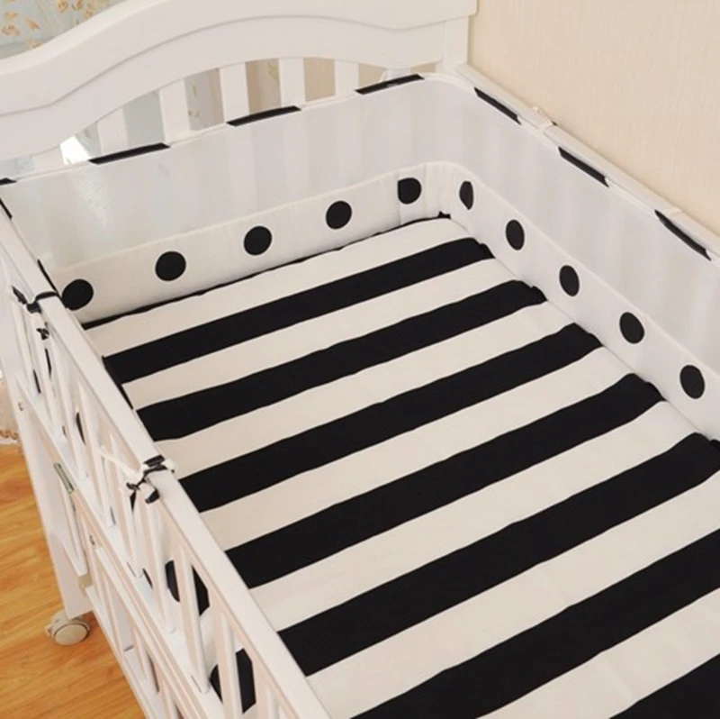 1 шт. Детский Комплект постельного белья из 100% хлопка|baby crib bumper|bed bumperbaby bumper |