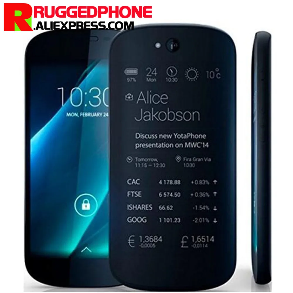 Yota Yotaphone 2 4G Dual Scree смартфон 5 &quotHD экран 0&quot Touch E Ink Snapdragon четырехъядерный 800MP 2G + 32G
