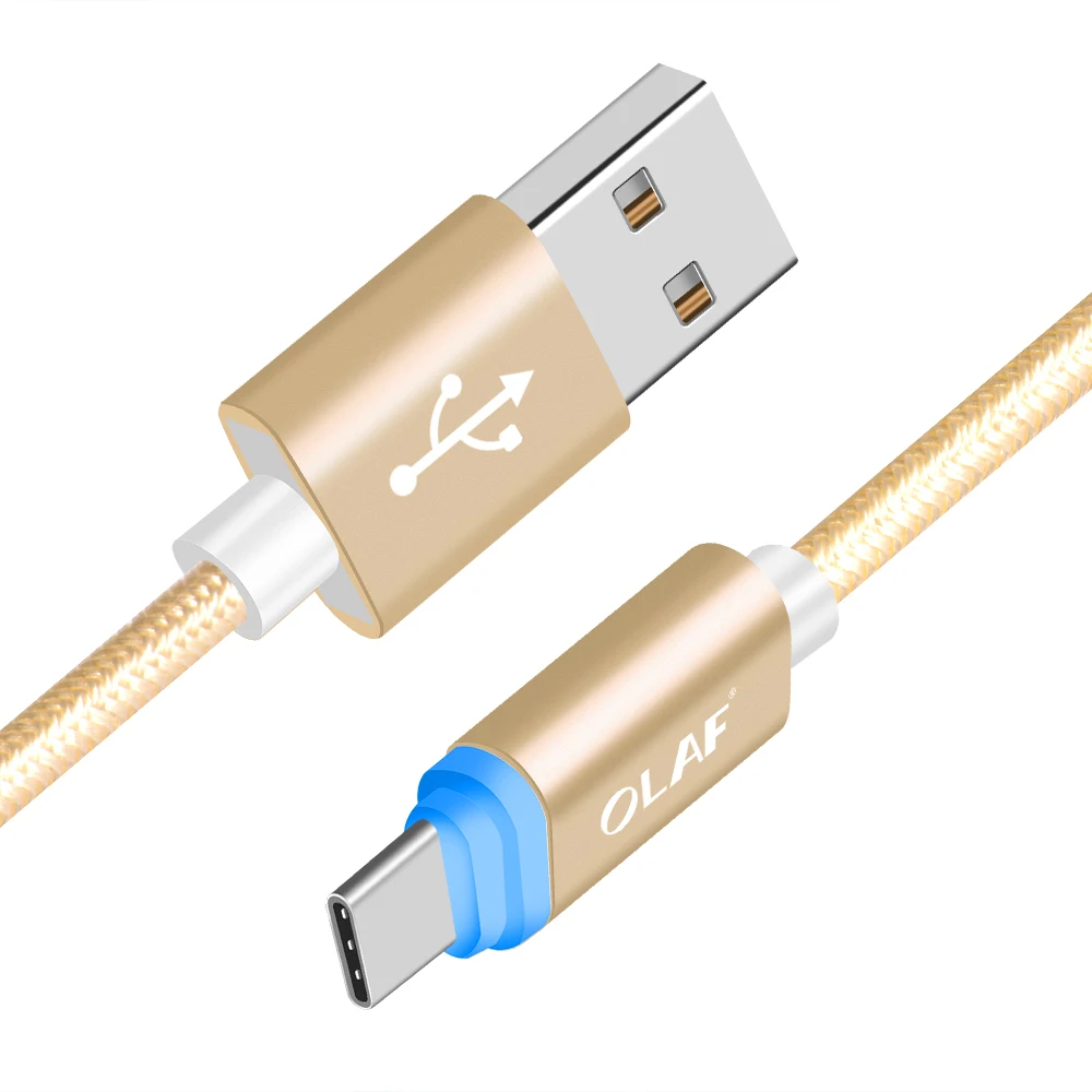Олаф Micro USB кабель Быстрый кабель синхронизации данных и зарядки для samsung S7 S6 huawei нейлон type-C USB C кабели для Xiaomi Redmi note 7