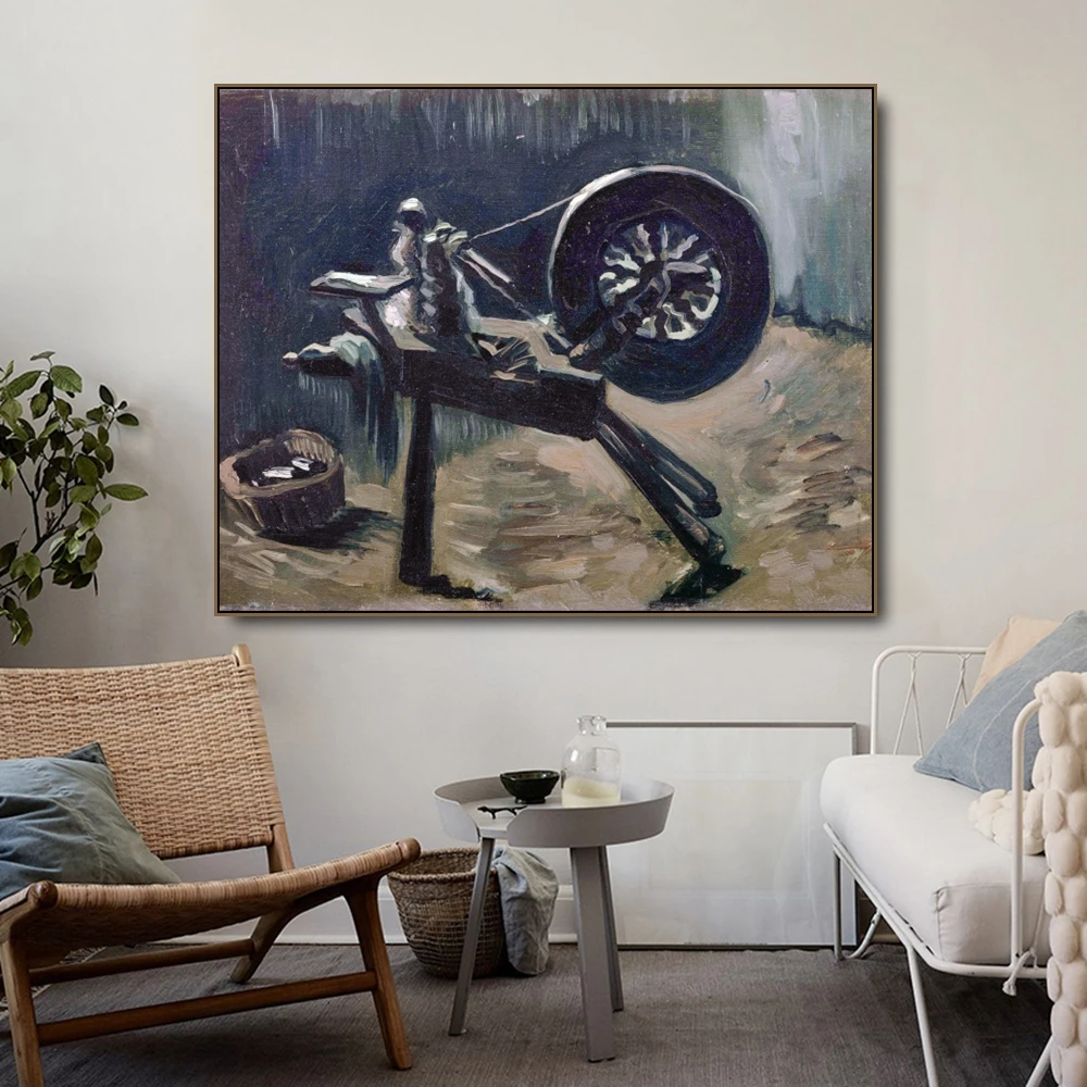 

Bobbin Winder by Vincent Van Gogh Canvas Painting Calligraphy Prints Home Decoration Wall Art Pictures For Living Room Bedroom