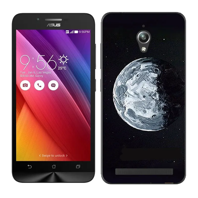 30 Защитный Мягкий чехол из ТПУ для ASUS Zenfone GO ZC500TG, 5,0 дюймов, чехол для телефона с изображением морского песка, Для ZenFone GO ZC500TG Z00VD - Цвет: 30