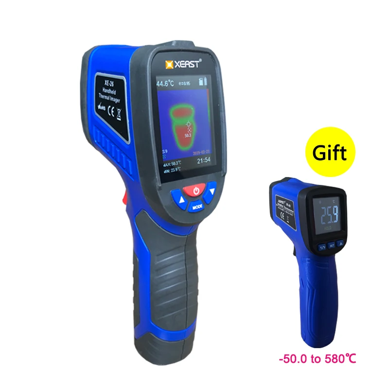 XE-26 IR-89 XEAST XE-26 инфракрасный термометр тепловизор USB интерфейс питания поставляется с USB флэш-накопитель Lightning - Цвет: XE-26 IR-89