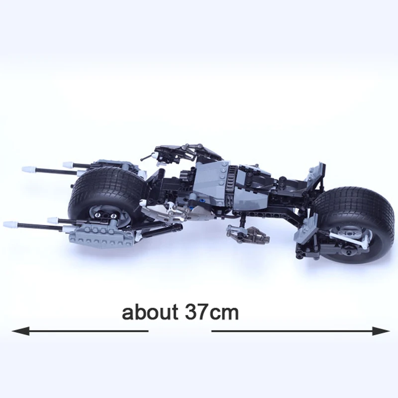 Конструктор Decool конструктор в стиле Темного рыцаря Batpod Batcycle строительные блоки