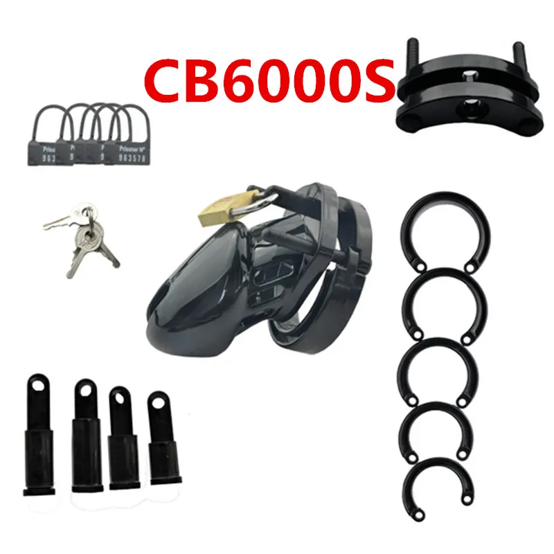 3 цвета пластиковая Мужская клетка верности CB6000S CB6000 компактный член устройство