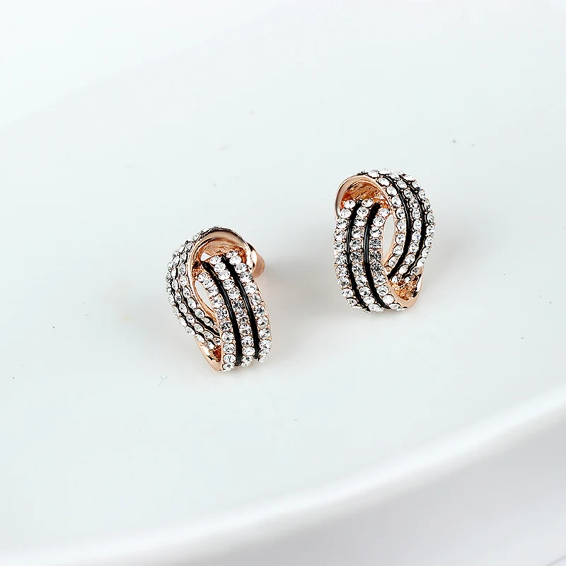 Европейская и американская Классическая Bijoux серьга геометрической формы винтажные винтовые серьги-гвоздики для женщин модные брендовые ювелирные изделия