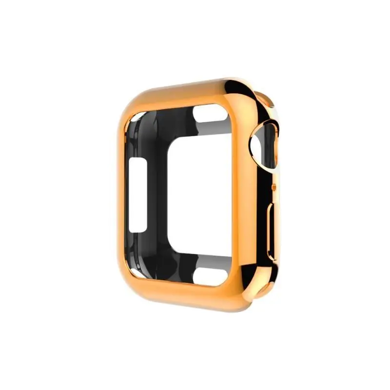 Защитный чехол для Apple Watch 4, 5, ремешок 44 мм, 40 мм, Iwatch series 4, 5, силиконовый чехол, резина, ТПУ, мягкая защитная рамка, оболочка