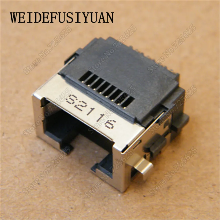 Разъем разъема LAN для ноутбука ASUS X54 X54L X54LY X54H X54HR X54C RJ45 порт|lan jack|laptop connectorrj45 lan connector