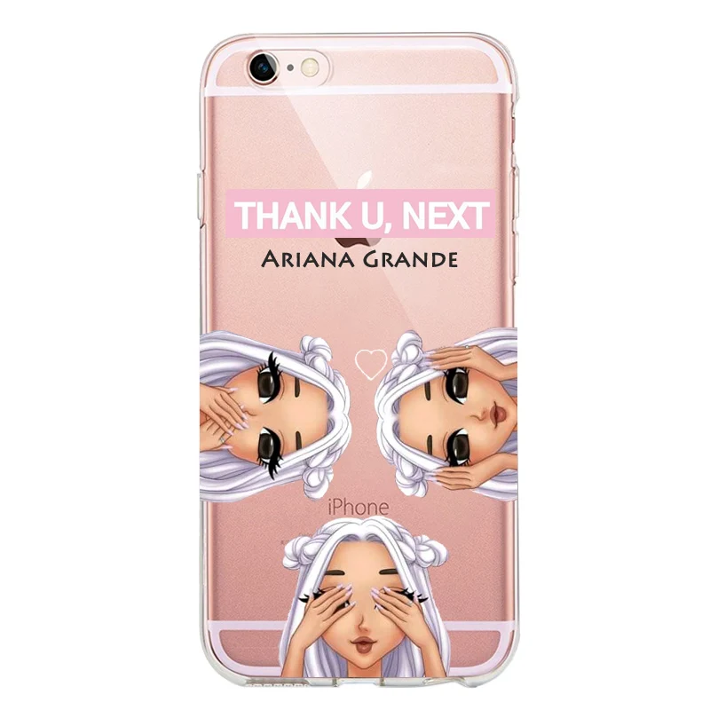 Чехол с надписью «God Is A Woman Thank U Next Ariana Grande» для iPhone 6S 6 7 8 plus x XR 11Pro MAX Ciciber чехол для телефона Fundas Fashion Nova