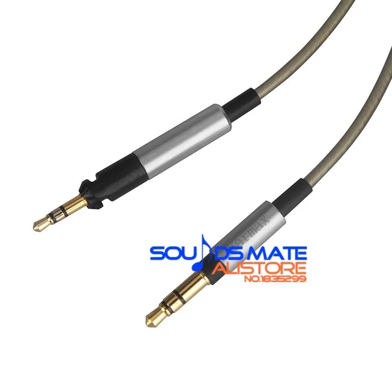 Обновление посеребренный HIFI кабель для аудио Technica ATH-M50x ATH-M40x DJ наушники 3 цвета выбрать
