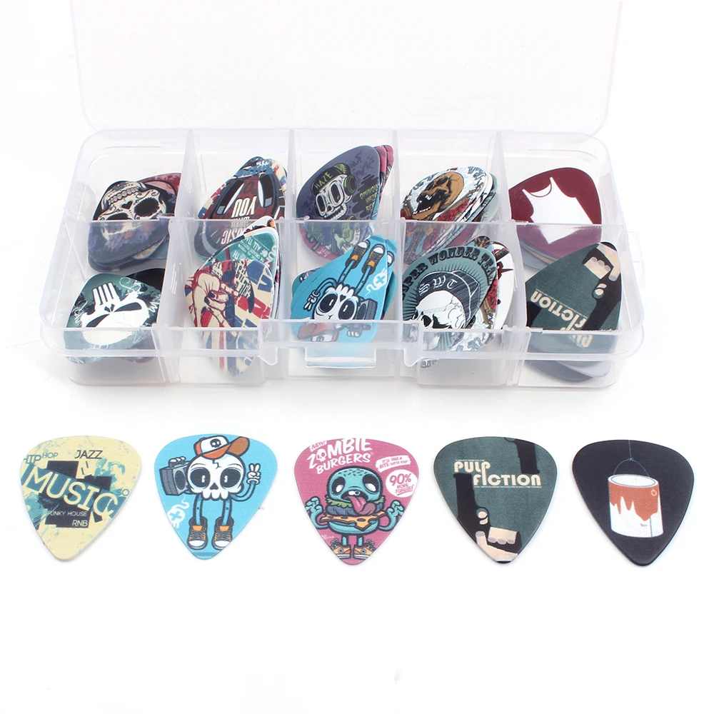 SOACH 50 шт. коробка для выбора гитар аксессуары гитары инструмент прослушивания