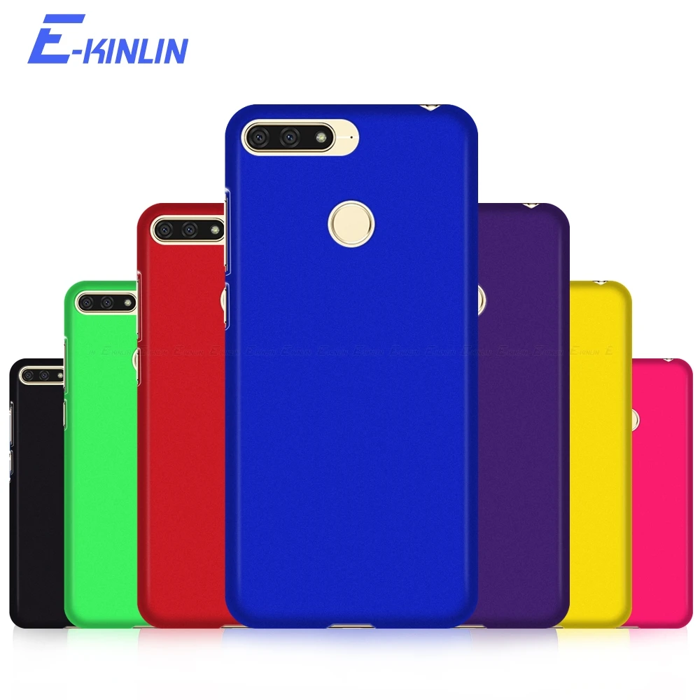Матовый пластиковый ПК Жесткий Чехол для HuaWei Honor 9X 9S 9A 9C 8A 8C 8S Prime 2020 8X Pro 9 Lite Премиум