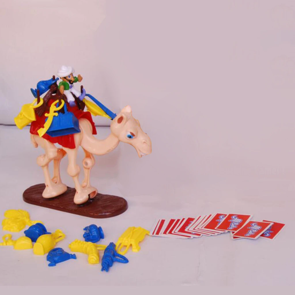 Детская настольная игра, игровой реквизит, верблюжий багаж, игрушка для подарка на день рождения, верблюжье седло, загрузочные игры, семейный набор игрушек