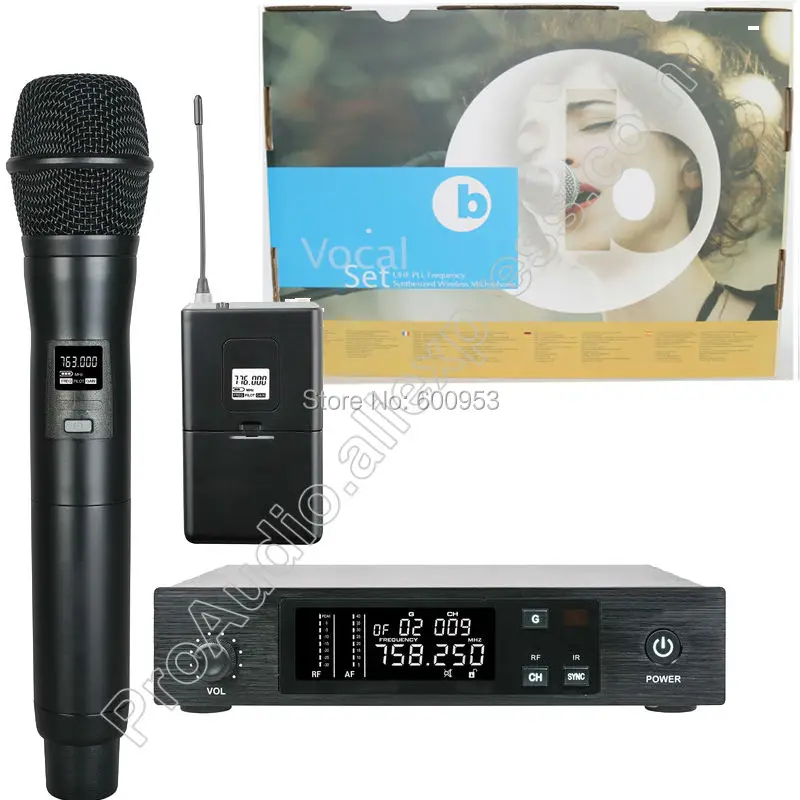 Сценическая производительность MICWL QLX вокальная UHF синтезированная Беспроводная