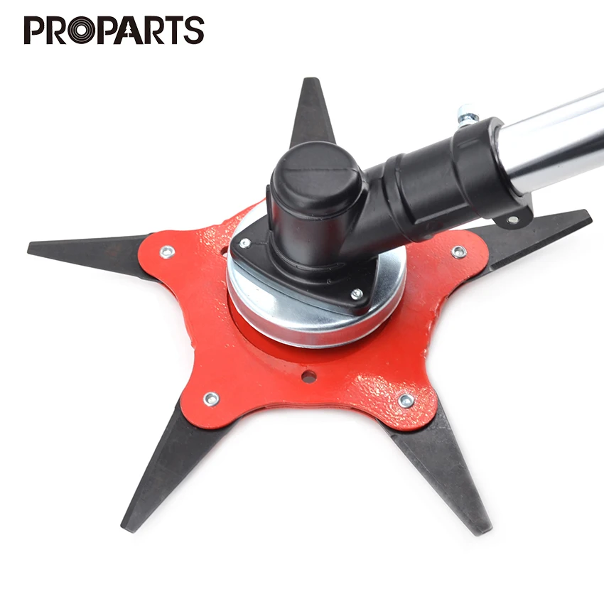 5 зубцов триммер для травы Металлическая стальная головка с лезвием T |