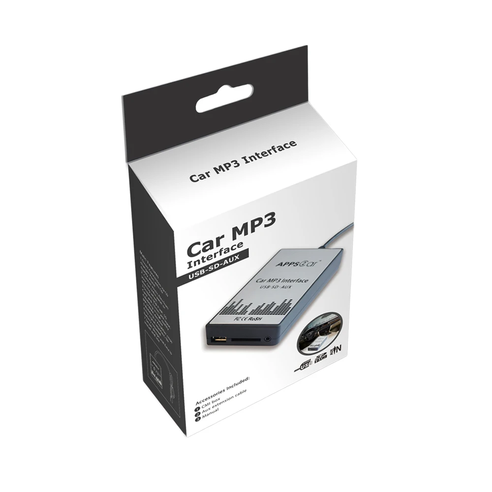 Автомобильный Цифровой Музыки Чейнджер USB SD AUX Адаптер Аудио Интерфейс Mp3