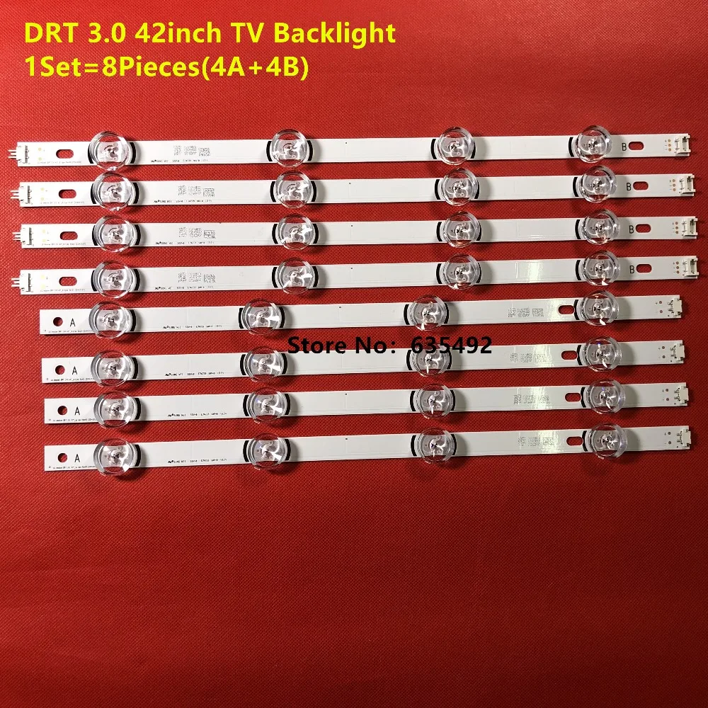 

100% NEW LED Backlight strip 8 leds For LG 42 inch TV INNOTEK DRT 3.0 42" 6916L 1709B 1710B 1957E 1956E 6916L-1956A 6916L-1957A