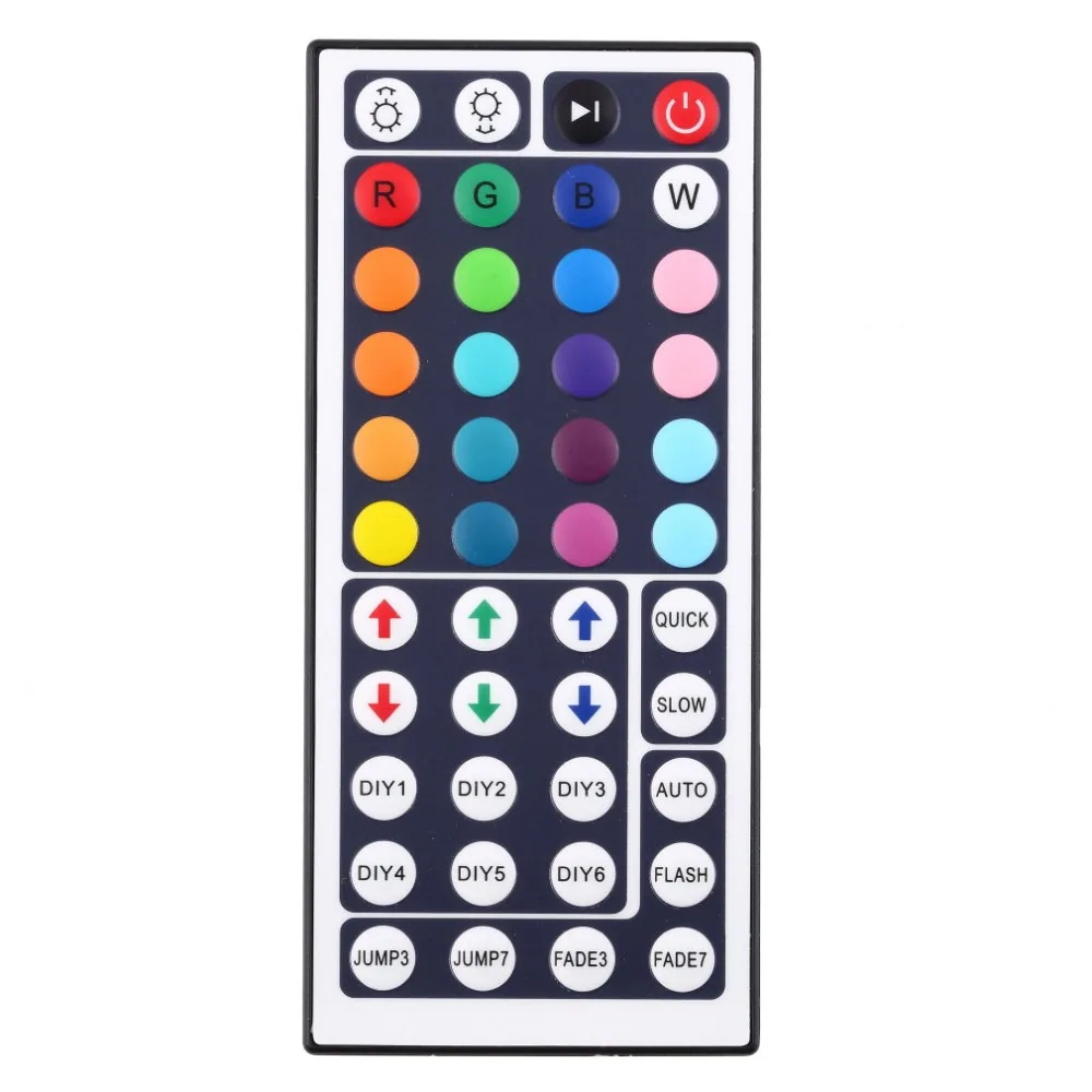 Светодиодный ИК-пульт дистанционного управления 44 клавиши для RGB светодиодный