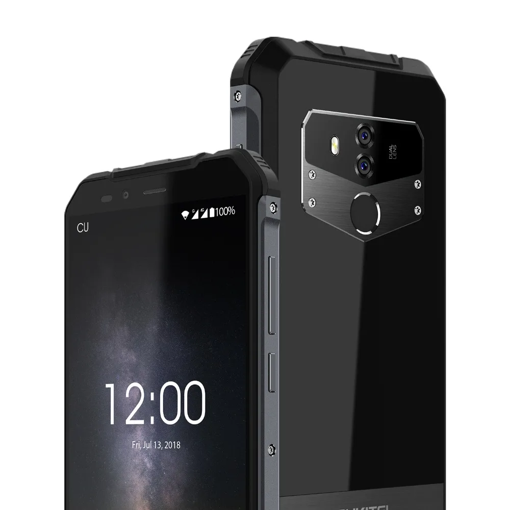 Oukitel WP1 IP68 Водонепроницаемая беспроводная зарядка 5," дюймовый 18:9 Android 8,1 4 Гб 64 Гб 5000 мАч MTK6763 Восьмиядерный трехъядерный смартфон