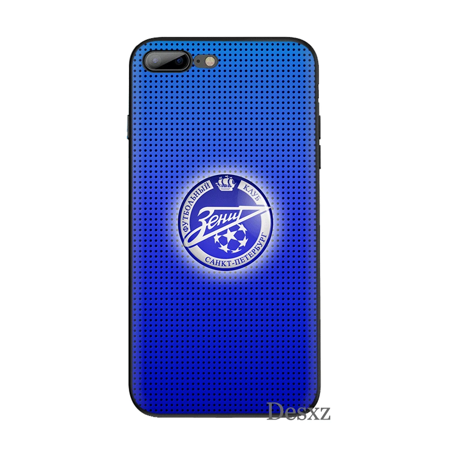 B7 Силиконовый ТПУ чехол для телефона Zenit St petersber для iPhone 11 Pro X XS Max XR iPhone 6 6s 7 8 Plus 5 5S SE защитный чехол - Цвет: B7