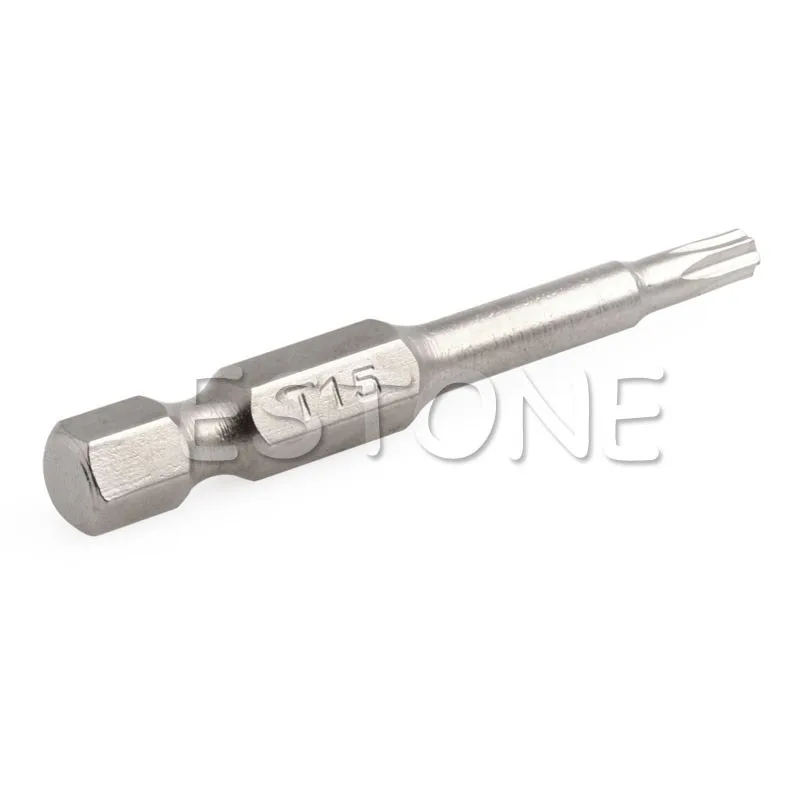 OOTDTY Новые 8 шт. магнитная головка биты S2 хромированная сталь 50 мм Torx отвертка Набор бит