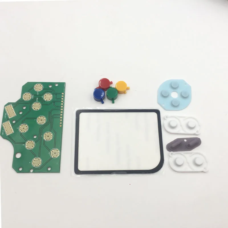 Для DMG GB пластиковая кнопка A B и Кремниевая включения резиновая для Raspberry Pi Zero PCB