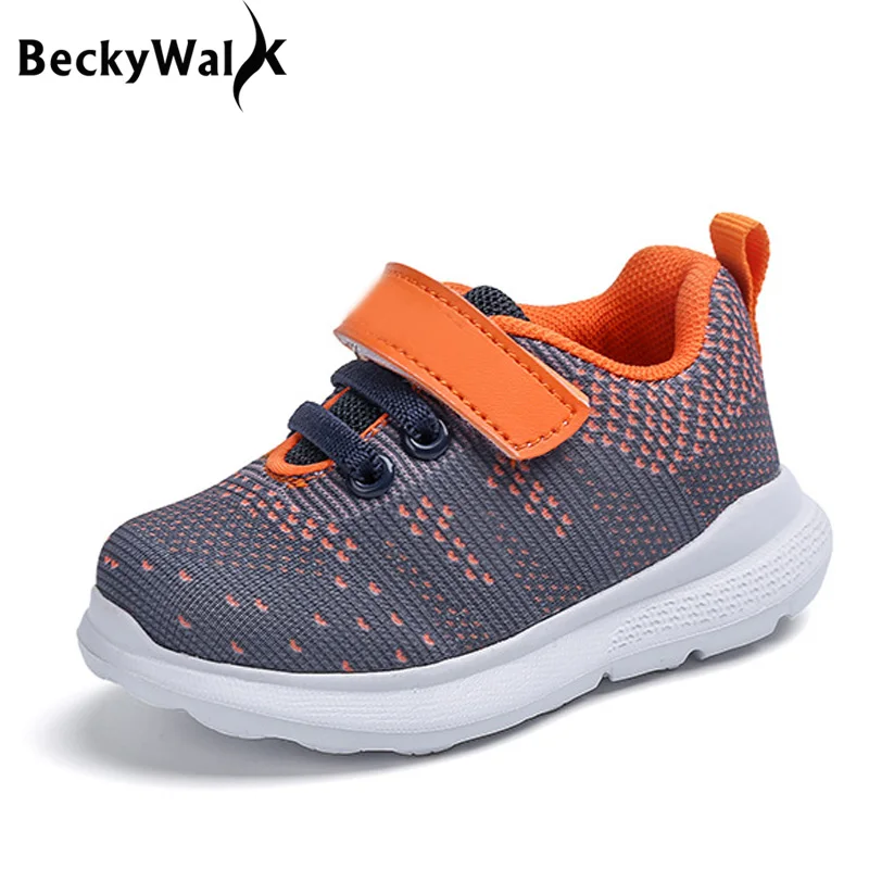 BeckyWalk новинка 2020 года кроссовки для мальчиков и девочек спортивная обувь женская