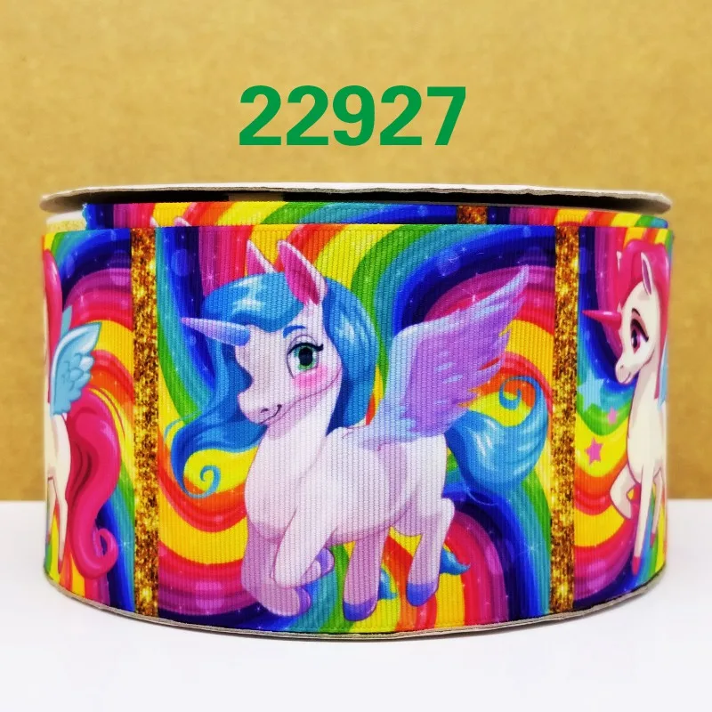 Бесплатная доставка 50 ярдов мультфильм печатных grosgrain ленты 22924|Ленты для шитья| |