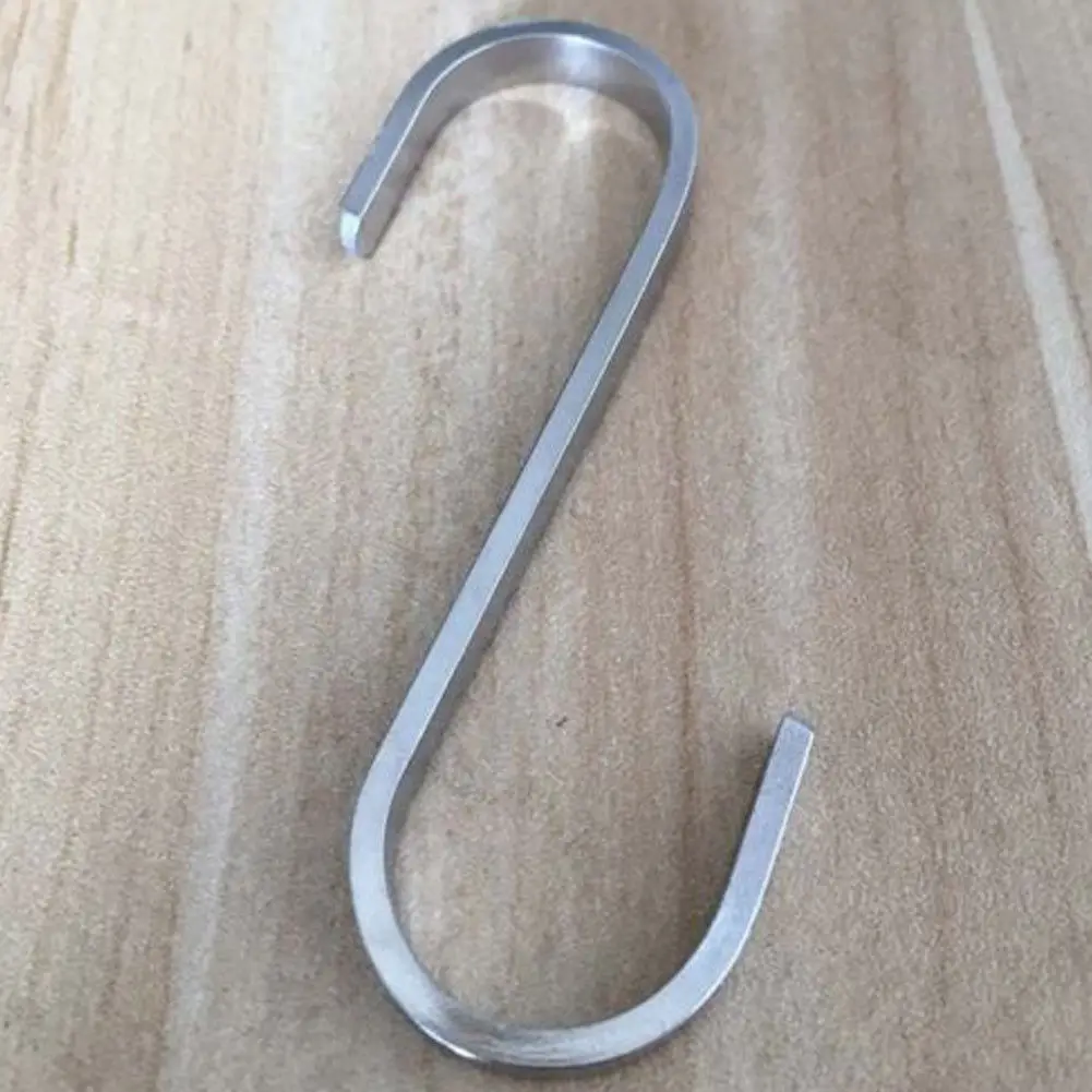 Новая s образная Вешалка из нержавеющей стали вешалка для одежды кухонной