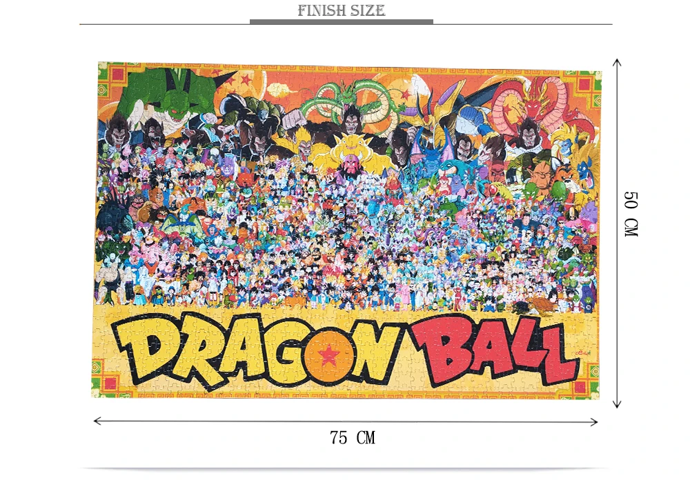MOMEMO индивидуальные деревянные 1000 деталей головоломки Dragon Ball индивидуальные личности головоломки взрослых подростков детей головоломки игрушки