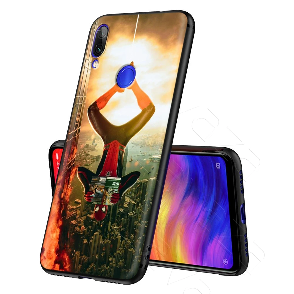 Чехол Lavaza Marvel Spiderman Captain America для Xiaomi Redmi Note 4A 4X 5 5A 6 6A 7 S2 Pro Go Prime Plus |