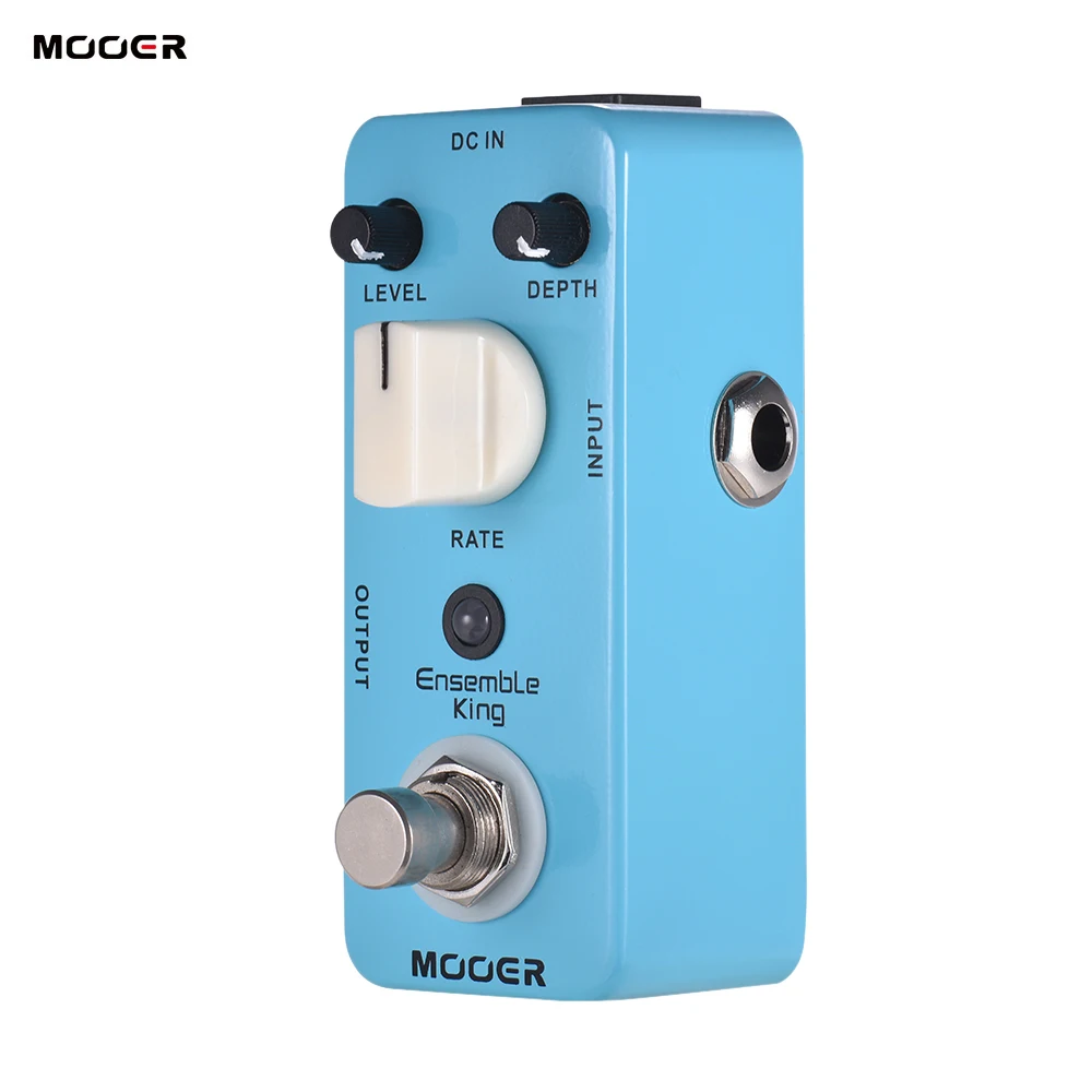 

MOOER Ensemble King Analog Chorus Guitar Effect Pedal True Bypass Full Metal Shell