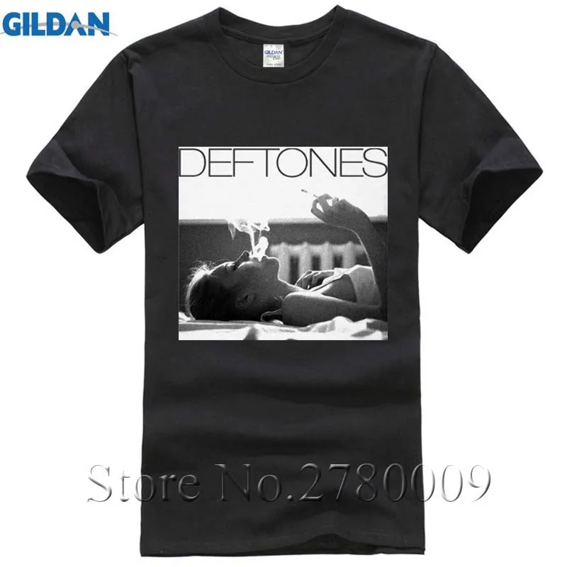 2017 Deftones девушка жалюзи Футболка мужская и женская футболка Азиатский размер
