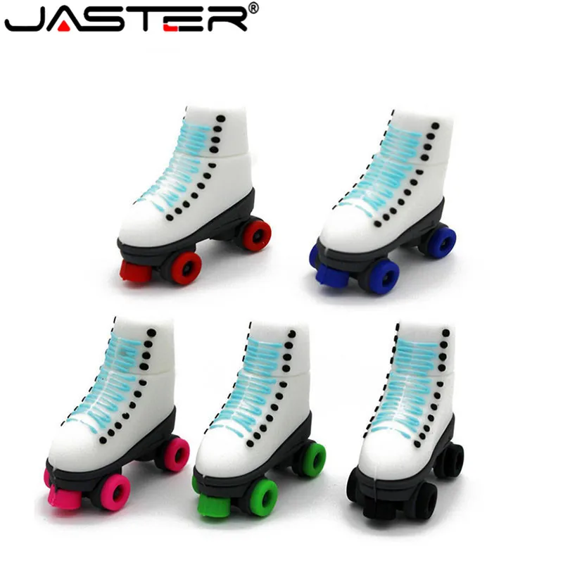 JASTER коньки флеш накопитель USB накопители подлинный pendrive 4 ГБ 8 16 32 64 роликовые