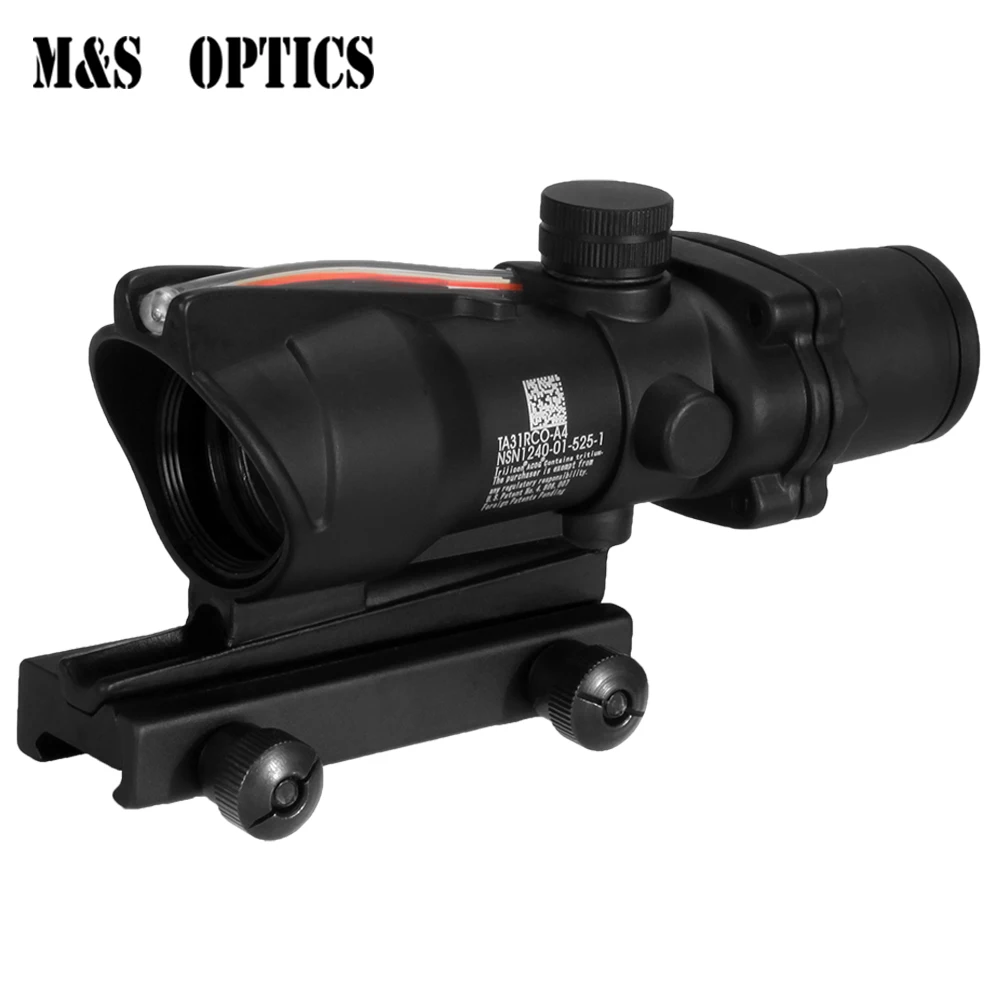 Пневматическая винтовка оптика пистолет оружие 4x32 ACOG цель телескопические