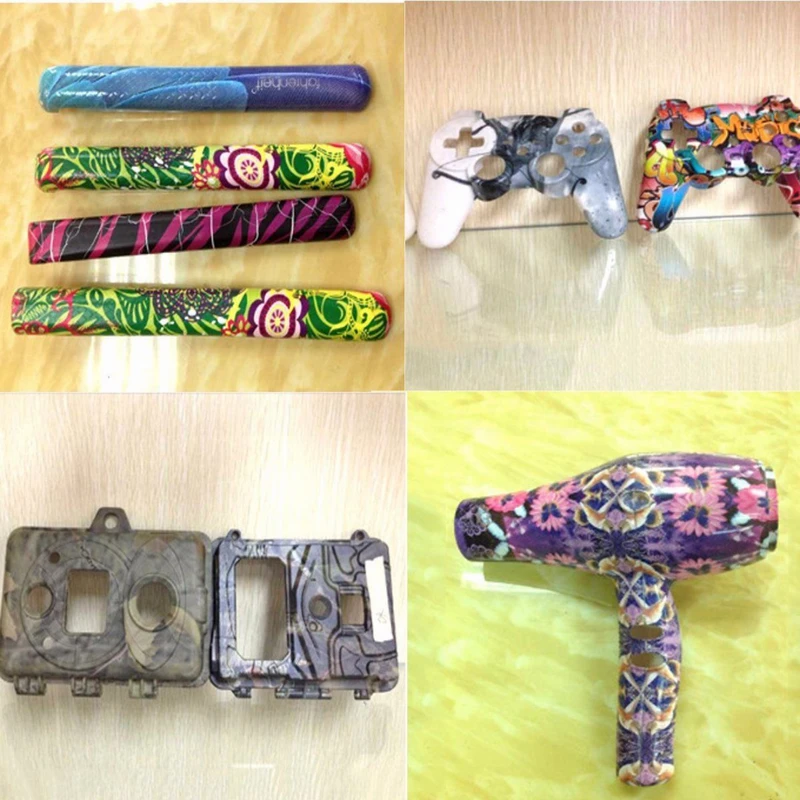 DIY 100*50 см листья стиль гидрографическая пленка для переноса воды печать пленка ПВА гидро Dip Зеленый
