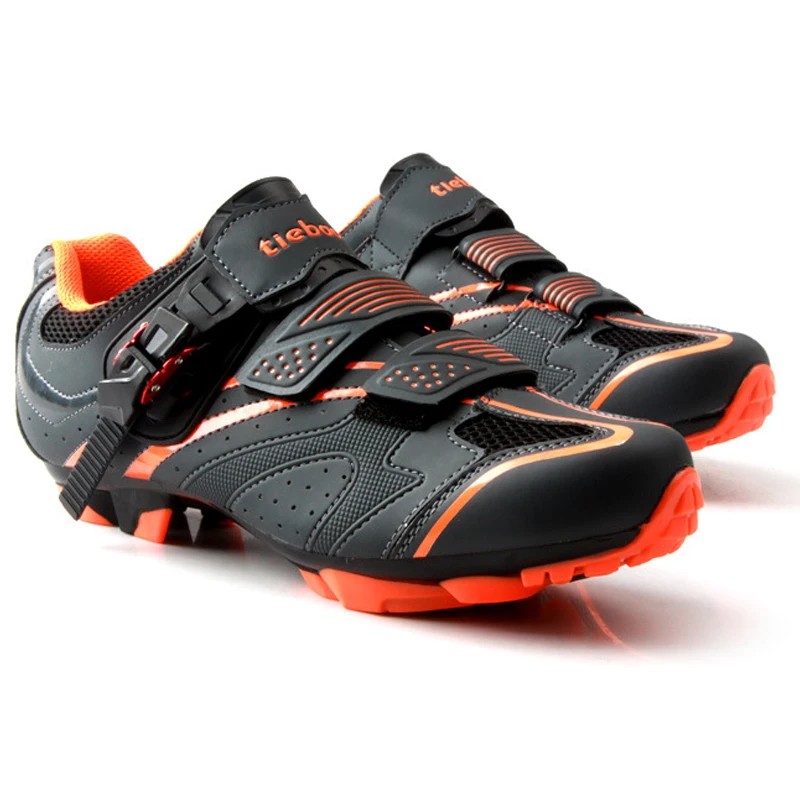 Обувь для велоспорта TIEBAO спортивная обувь велосипеда SPD Zapatos de Mountain Bike MTB Ciclismo Bloqueo