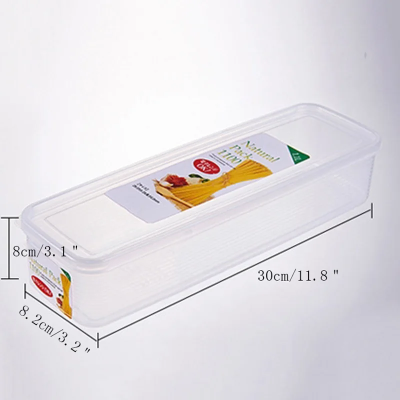 

Plastic Transparent Storage Box Modern Home Kitchen Refrigerator Noodles Insect-Proof Moisture-Proof Fresh Sealed Storage Boxes