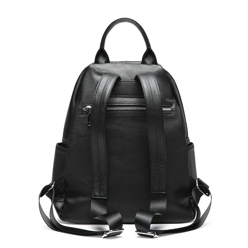 ZENCY женский школьный рюкзак из 100% натуральной кожи|backpack bag|leather women backpackwomen backpack |