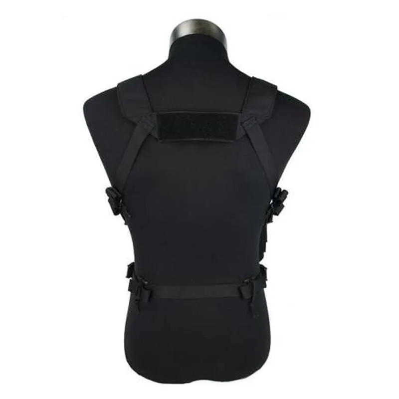 TMC Черный CB D-Mittsu Грудь Rig Открытый тактический жилет D3-CR 556 500D Cordura | Спорт и