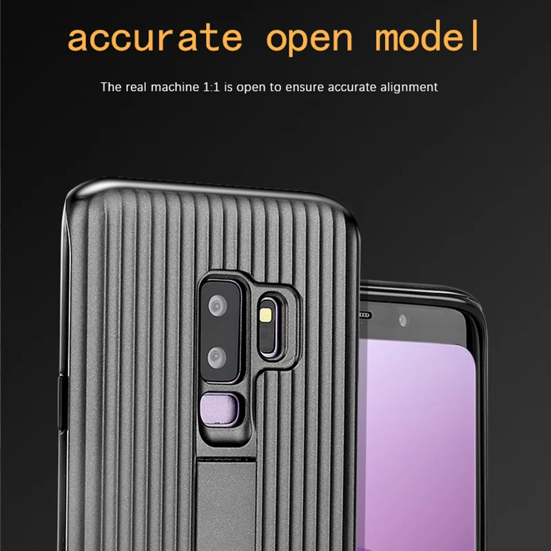 Shockproof Case For Samsung Galaxy S9 Plus Magnet Car Holder Phone S8 S7 Edge Cases 360 Full Cover | Мобильные телефоны и