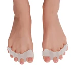 2 шт.компл. гелевый силиконовый разделитель для большого пальца ноги