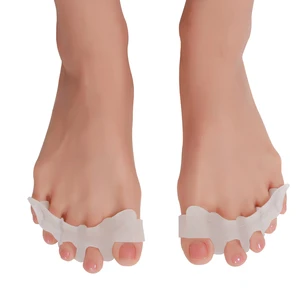 2 шт.компл. гелевый силиконовый разделитель для большого пальца ноги