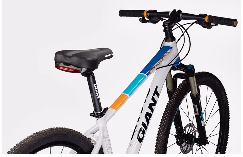 ROCKBROS Велосипедный Задний Фонарь Подушка Седло Для MTB Велосипеда Кожа Железнодорожные полые Передачи Мягкая Велосипедная Часть Велоспортное Седло Покрытие места 3 стили